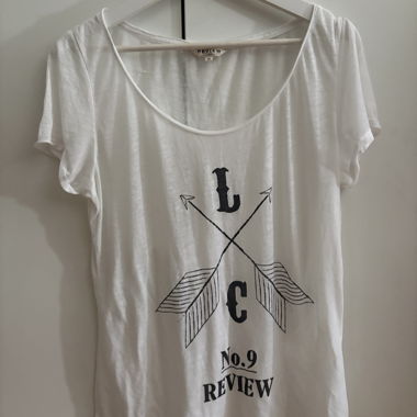 T-shirt blanc REVIEW, taille M