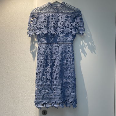 Blue Spring Summer Wedding Midi Dress