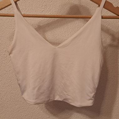 Top corto bianco