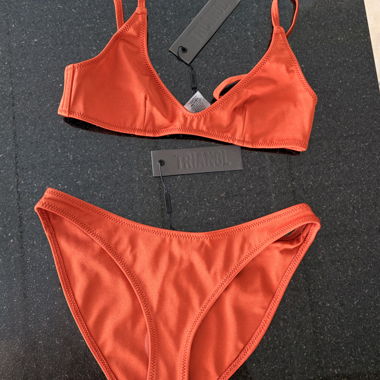 Triangl Bikini Set Maia Bocas Orange Bronze