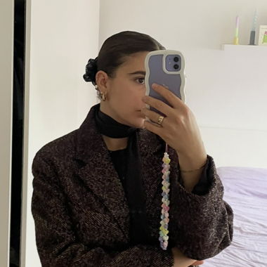 Blazer in tweed WEEKDAY