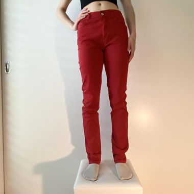 Red C.117 jean trousers