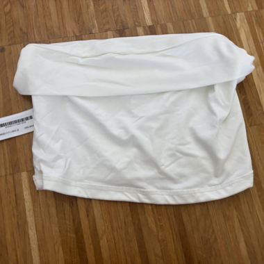 Haut tube blanc Bershka