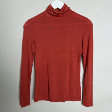 MNG Roten Rollkragenpullover