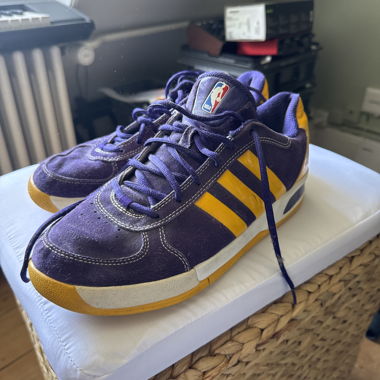 LA Lakers - Purple Yellow Adidas-Sneaker