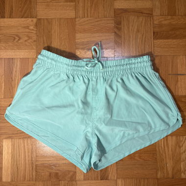 Costume da bagno short turchese