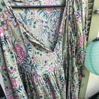 Vestito Estivo in Cotone Indiano