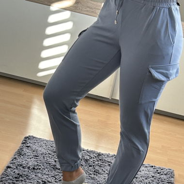 Trainerhose blau
