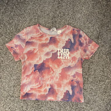 Dua-Lipa-Crop-T-Shirt