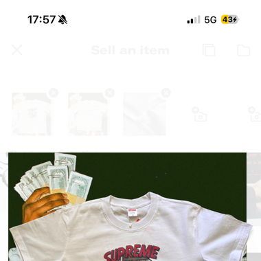 SUPREME T-SHIRT SS25
