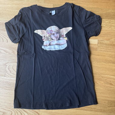 H&M T-Shirt mit Engelprint - Grösse S