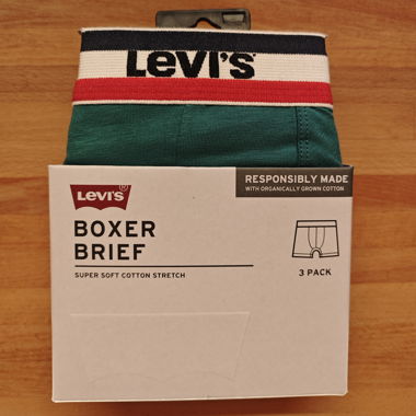 Levi’s Boxer Brief 3er-Pack, Grösse S