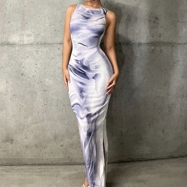 SHEIN Bodycon Maxi Dress