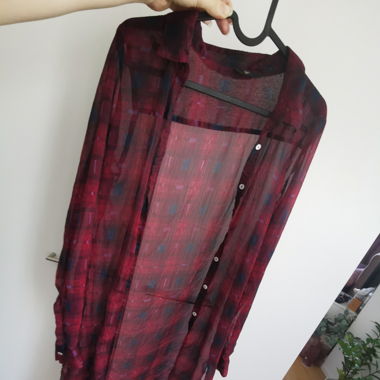 Transparente Bluse 