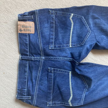 Jeans slim blu
