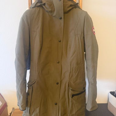 Giacca invernale Canada Goose, S, verde oliva, ottime condizioni