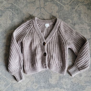 H&M kurzer Strick-Cardigan 
