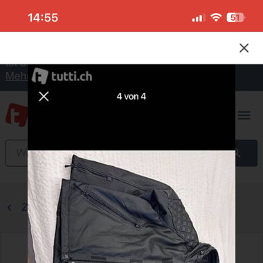 Enginhawk Motorrad Lederjacke 