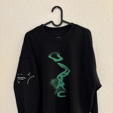 On crewneck
