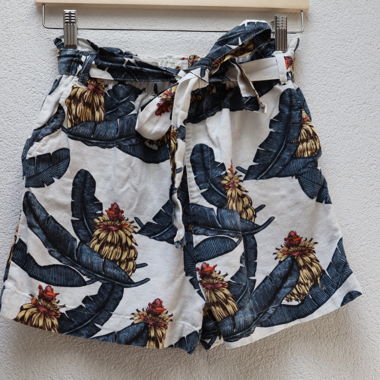 Short imprimé floral