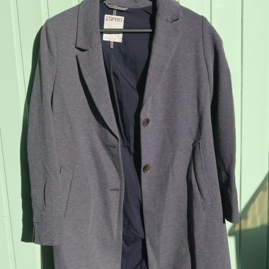 Cappotto Esprit blu-grigio