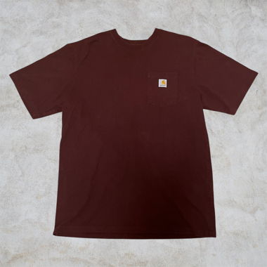 Carhartt Vintage Red Pocket Tee