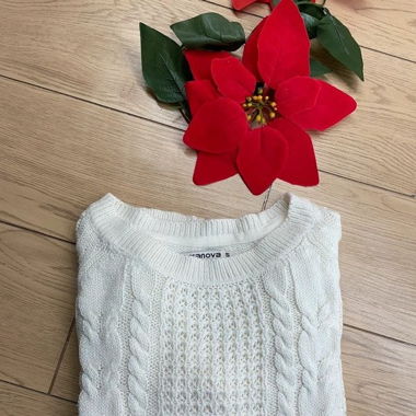 S - Terranova Weiss Pullover