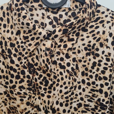 Chemise femme léopard 