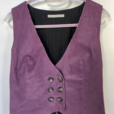 Gilet in velluto a coste Lena Andersen, taglia 38/40