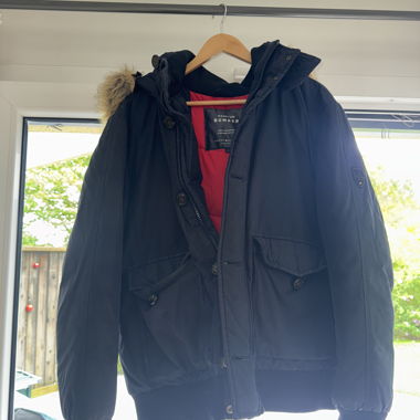 Tommy Hilfiger blue jacket XL golden offer