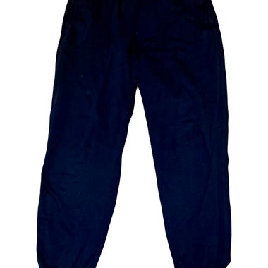 Black joggers with cuffs