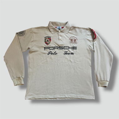 La Martina Porsche streetwear longsleeve polo