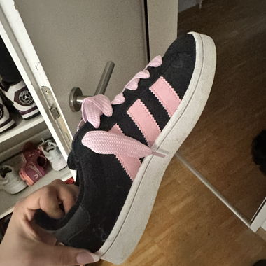 Adidas Campus nero rosa