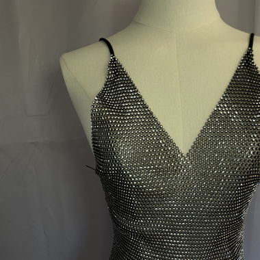 Dark glitter dress