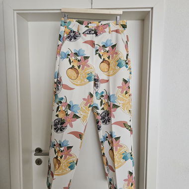 Pantalon motif agrumes Ana Sousa
