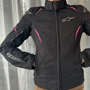 Veste moto femme