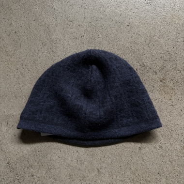 Fendi Strickmuetze dunkelblau