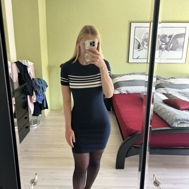 H&M Navy Knit Dress