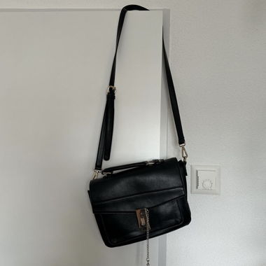 Black crossbody bag