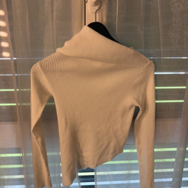 Bershka Ribbed Knit Sweater