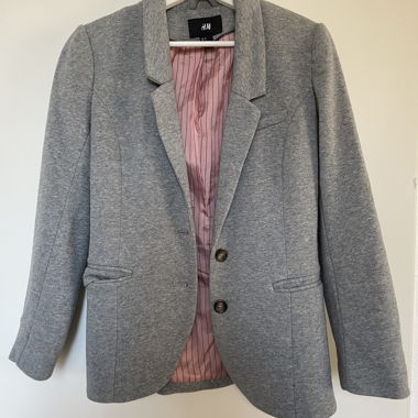 H&M Grey Blazer Gr. 36