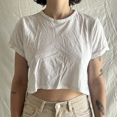 weisses T-Shirt von asos