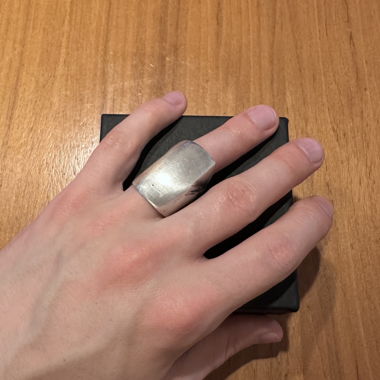 OSS Ring-Set Silber handgemacht (mit Papieren)