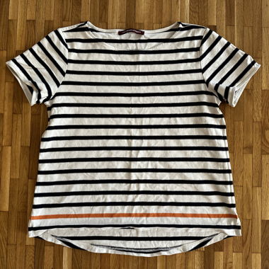 T-shirt in cotone a righe Comptoir des Cotonniers 