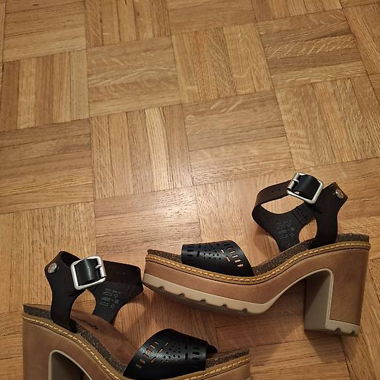Sandales à talon Refresh noir - Taille 37 / NEUVE