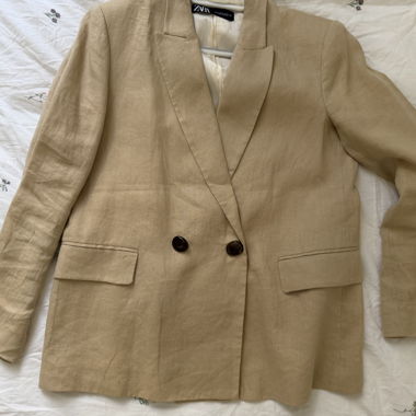 Blazer beige in lino M