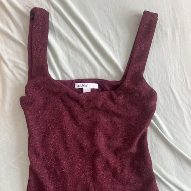 Glitzer Tank Top