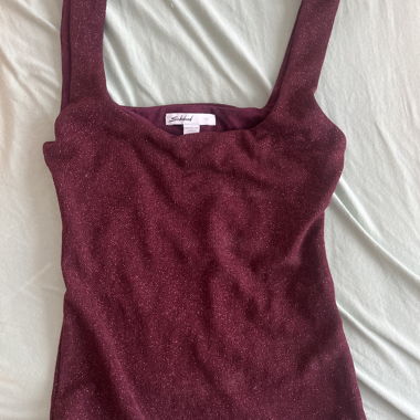 Glitzer Tank Top