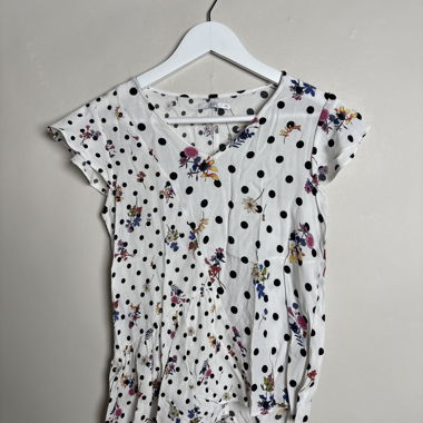 Abito EDC con fiori e pois