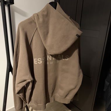 Fear of god Essentials Hoodie braun